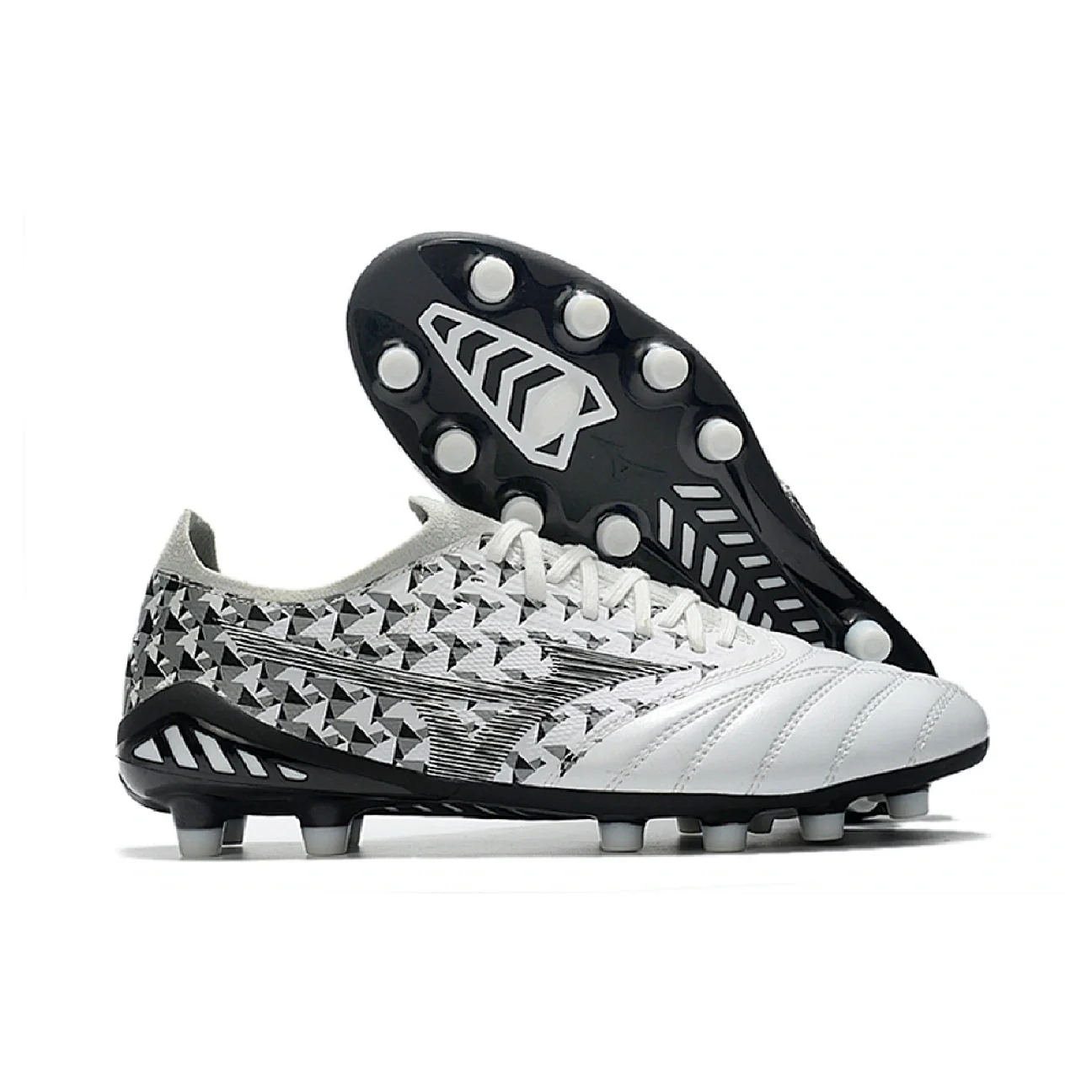 Mizuno Morelia Neo III Elite Gray and Black FG