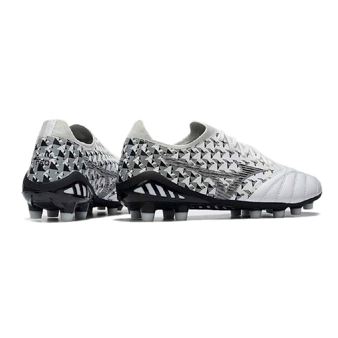 Mizuno Morelia Neo III Elite Gray and Black FG