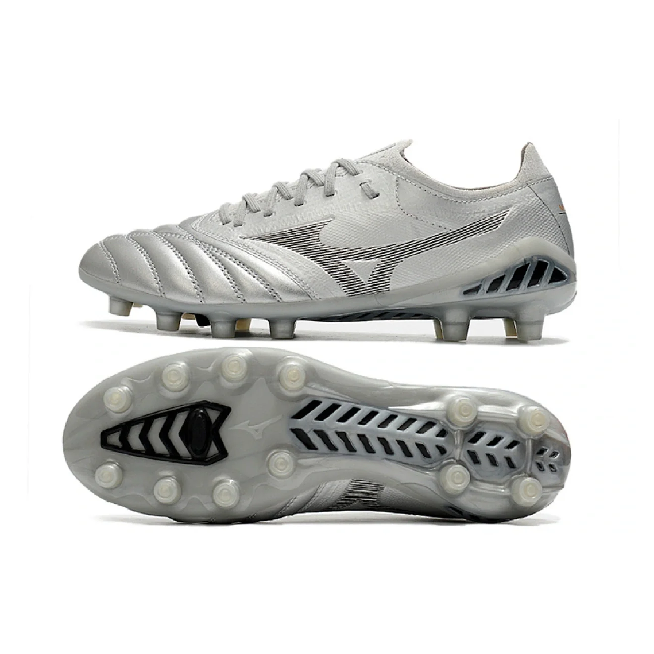 Mizuno Morelia Neo III Elite Silver FG