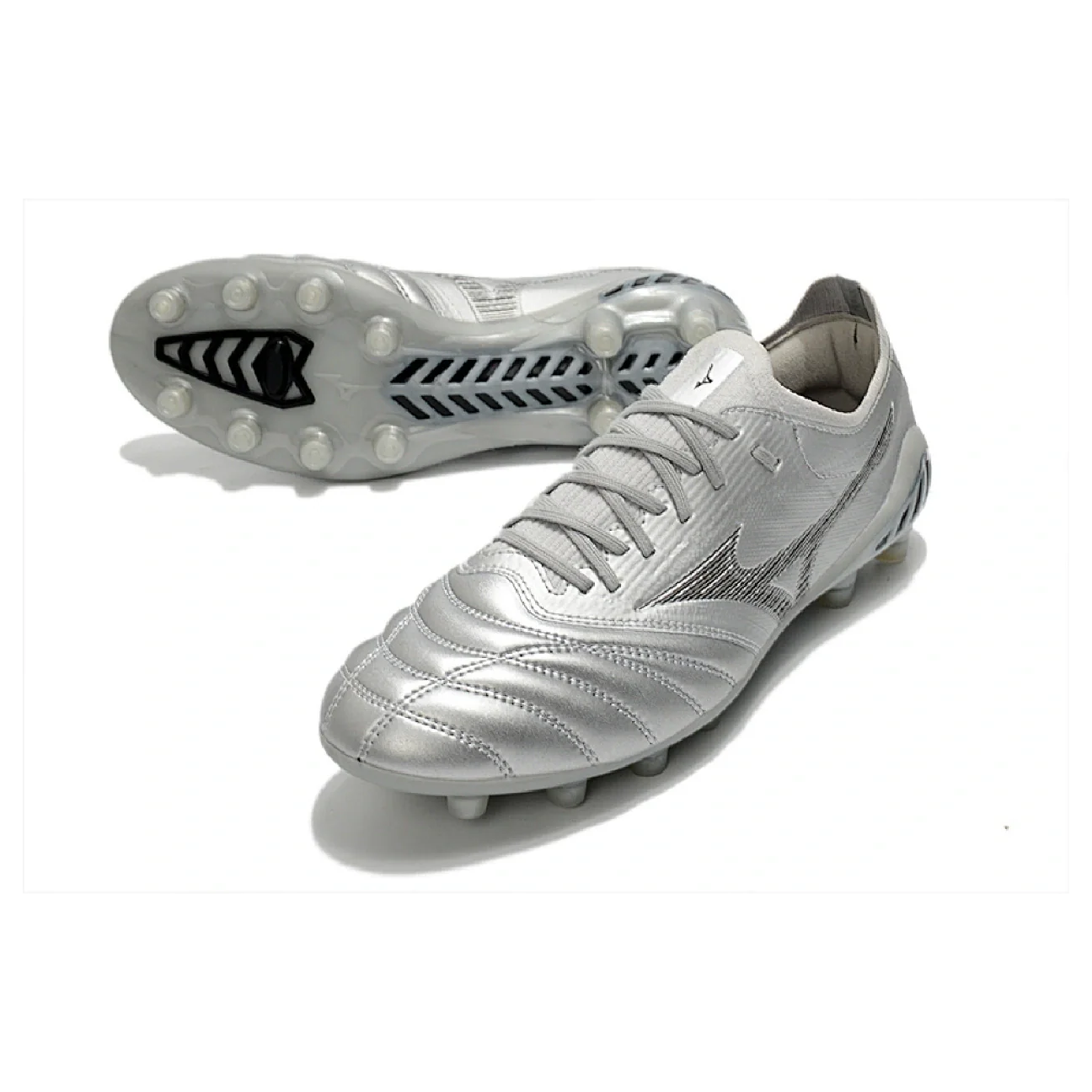 Mizuno Morelia Neo III Elite Silver FG