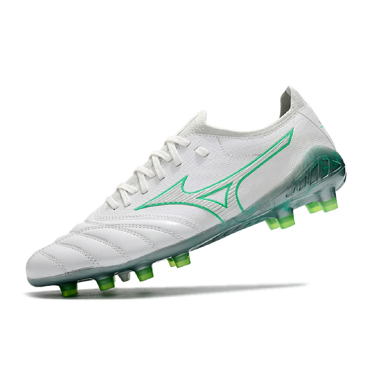Mizuno Morelia Neo III Elite White and Green FG