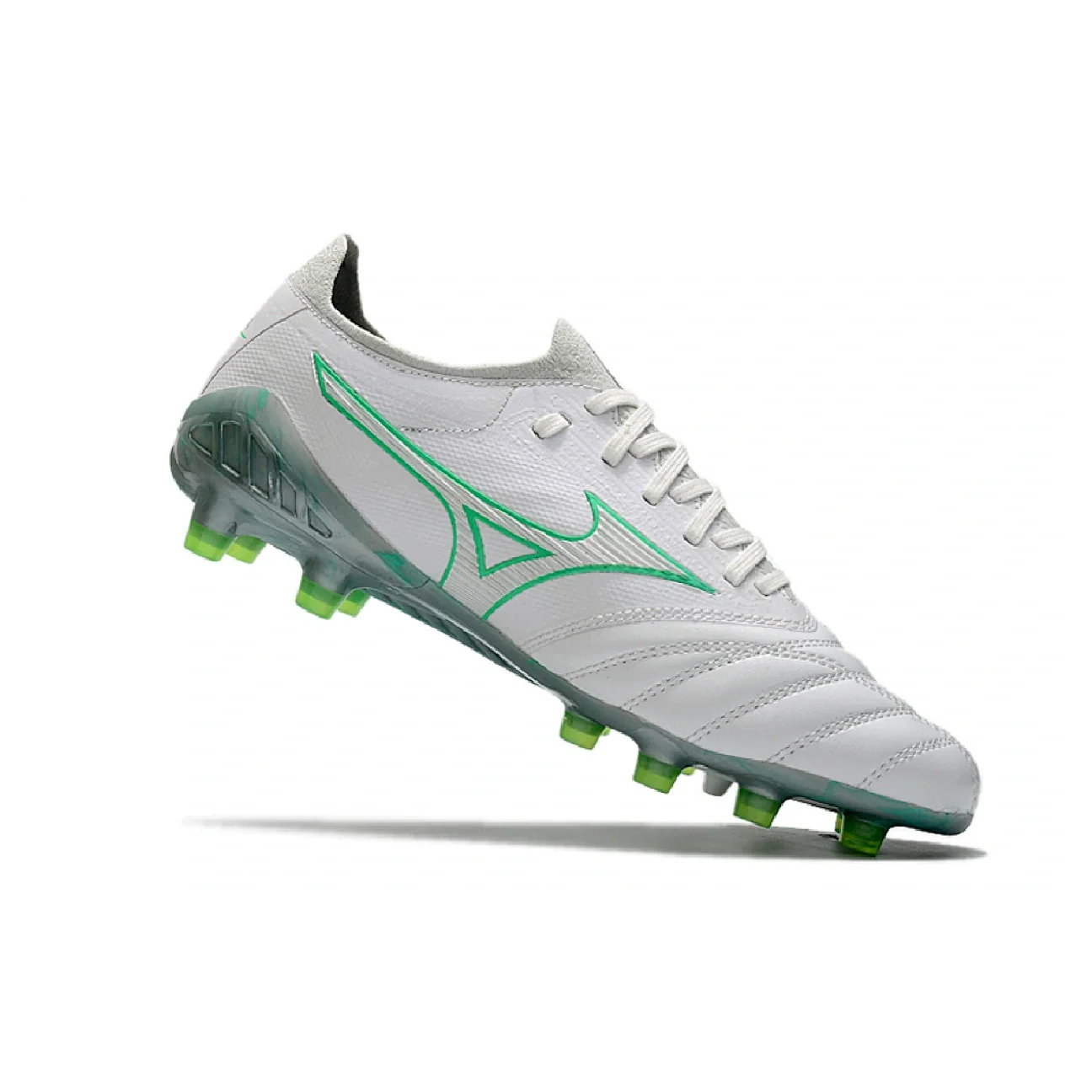Mizuno Morelia Neo III Elite White and Green FG