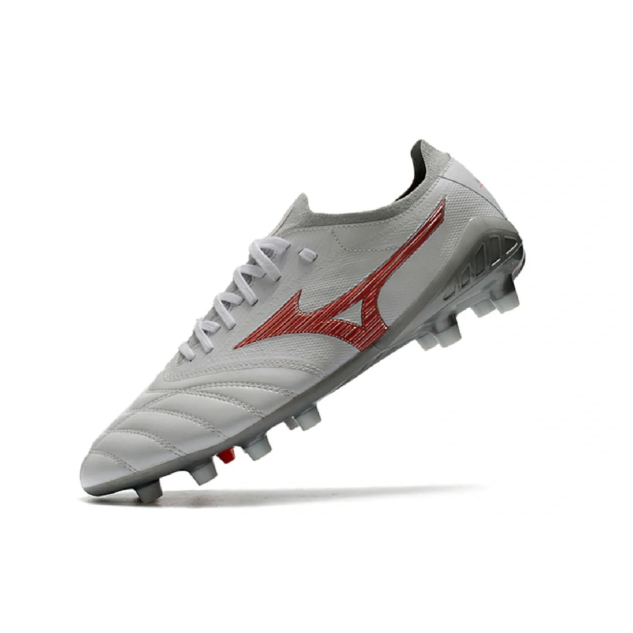 Mizuno Morelia Neo III Elite White and Red FG