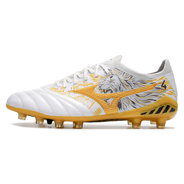 Mizuno Morelia Neo III Elite Sergio Ramos White Gold and Black FG