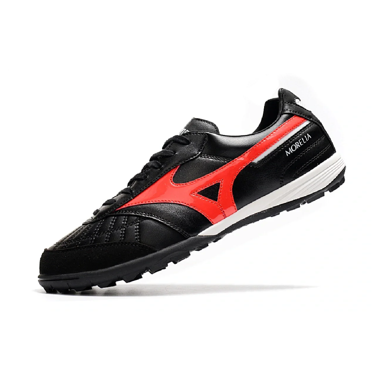 Mizuno Morelia Sala Black Red and White TF