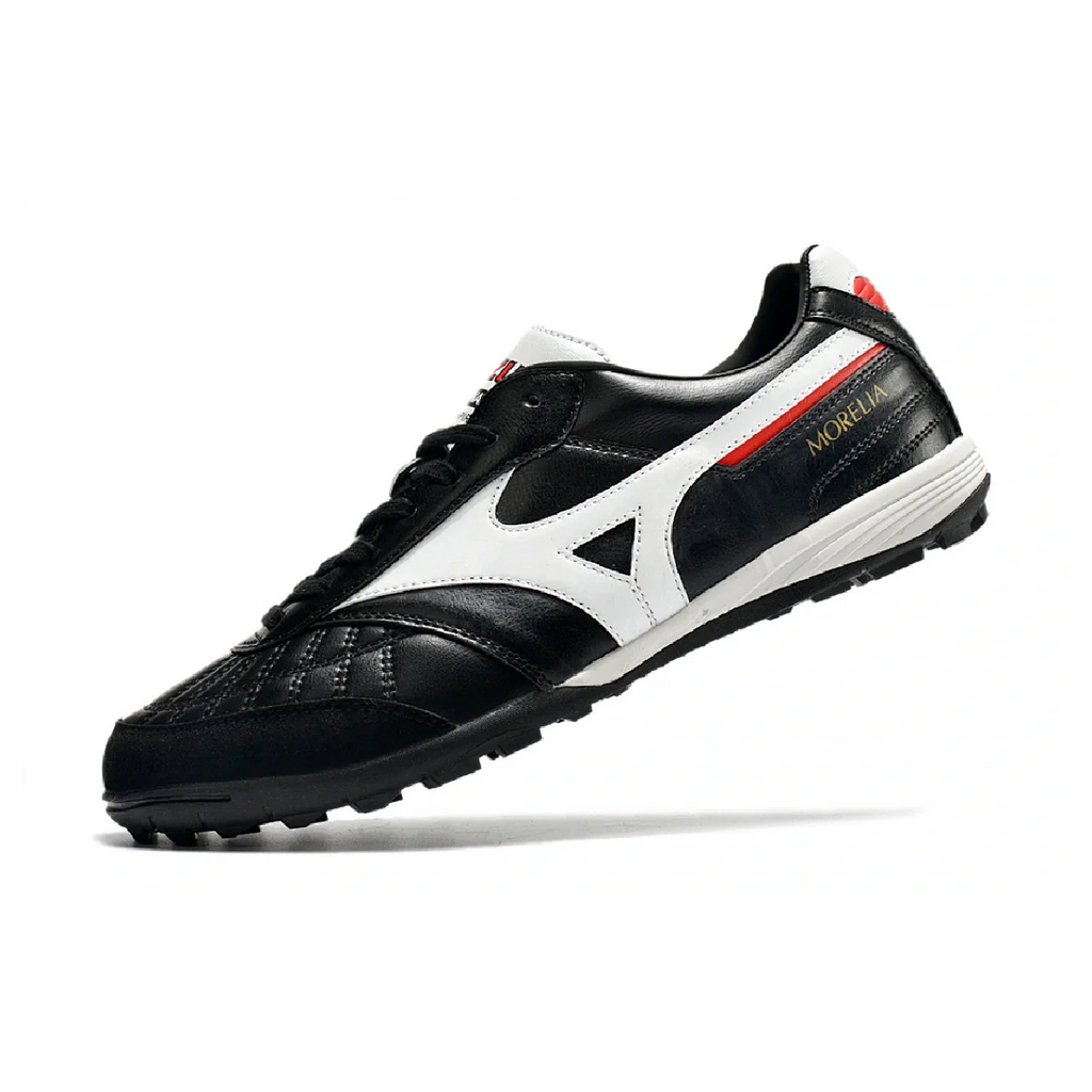 Mizuno Morelia Sala Black White and Red TF