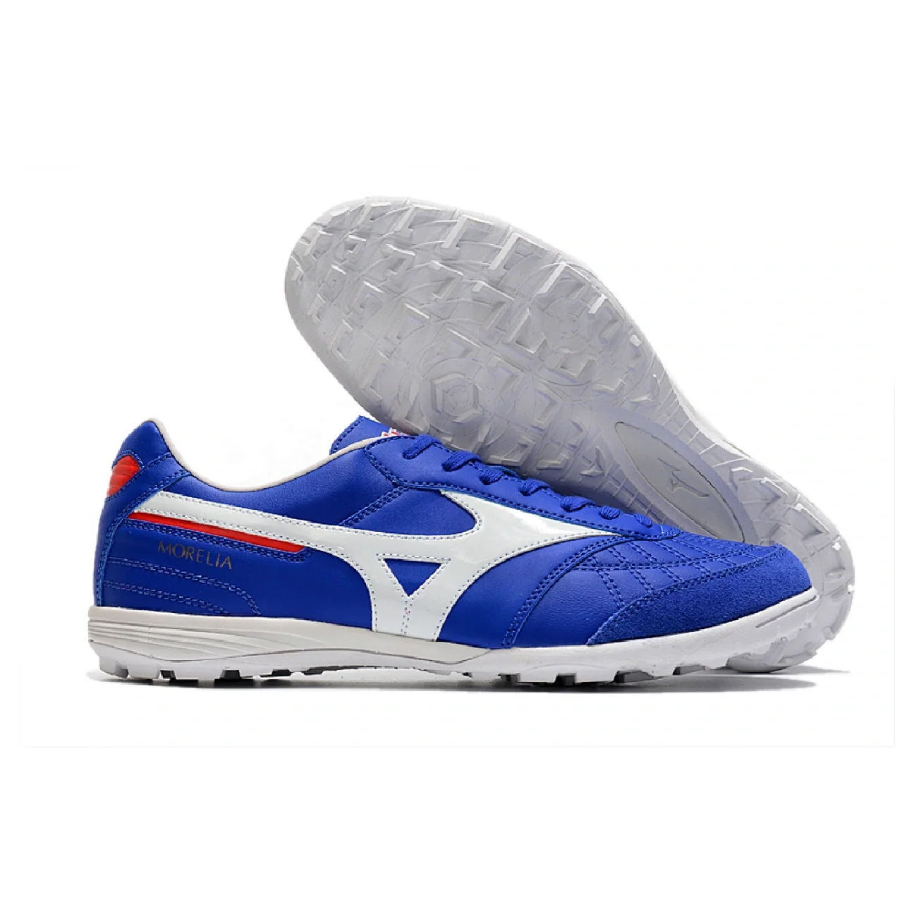 Mizuno Morelia Sala Blue and White TF