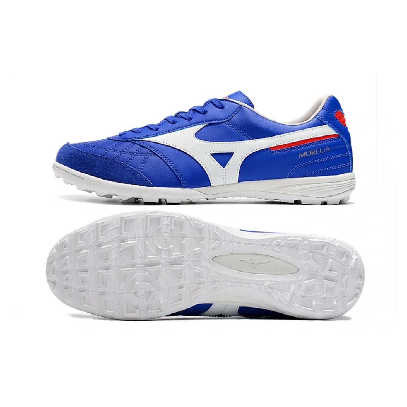 Mizuno Morelia Sala Blue and White TF
