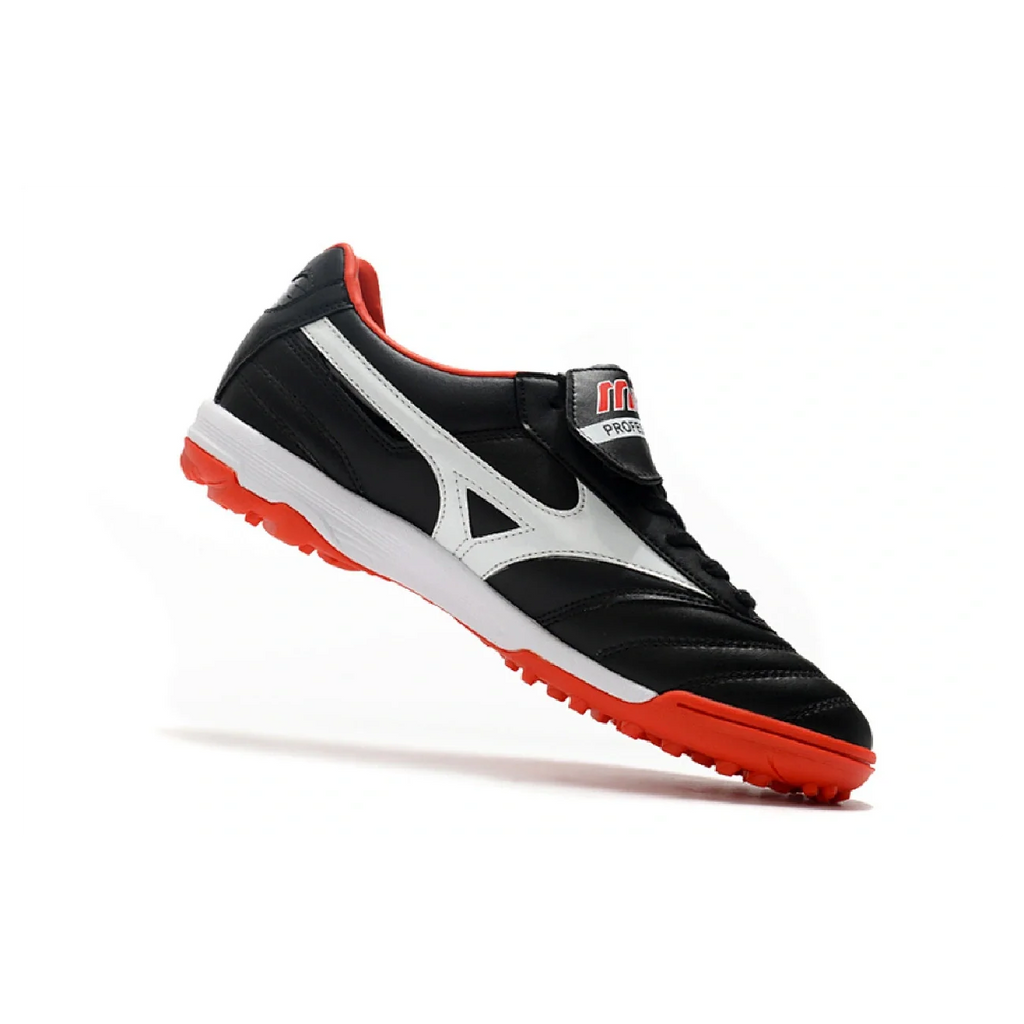 Mizuno Morelia Sala Classic Black Red and White TF