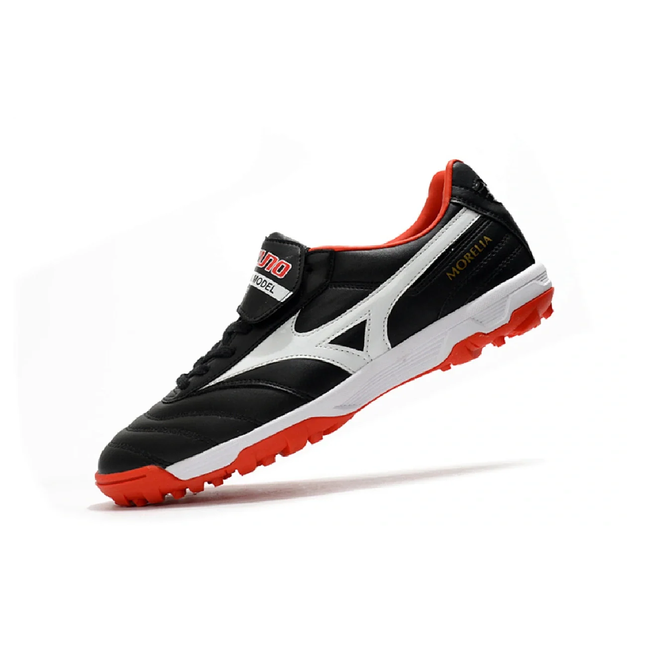 Mizuno Morelia Sala Classic Black Red and White TF