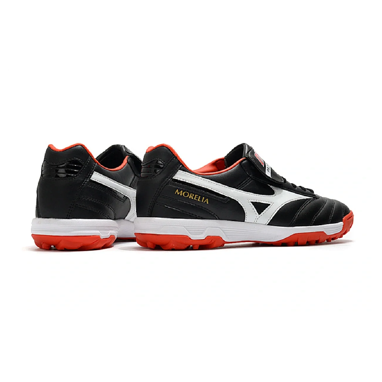 Mizuno Morelia Sala Classic Black Red and White TF