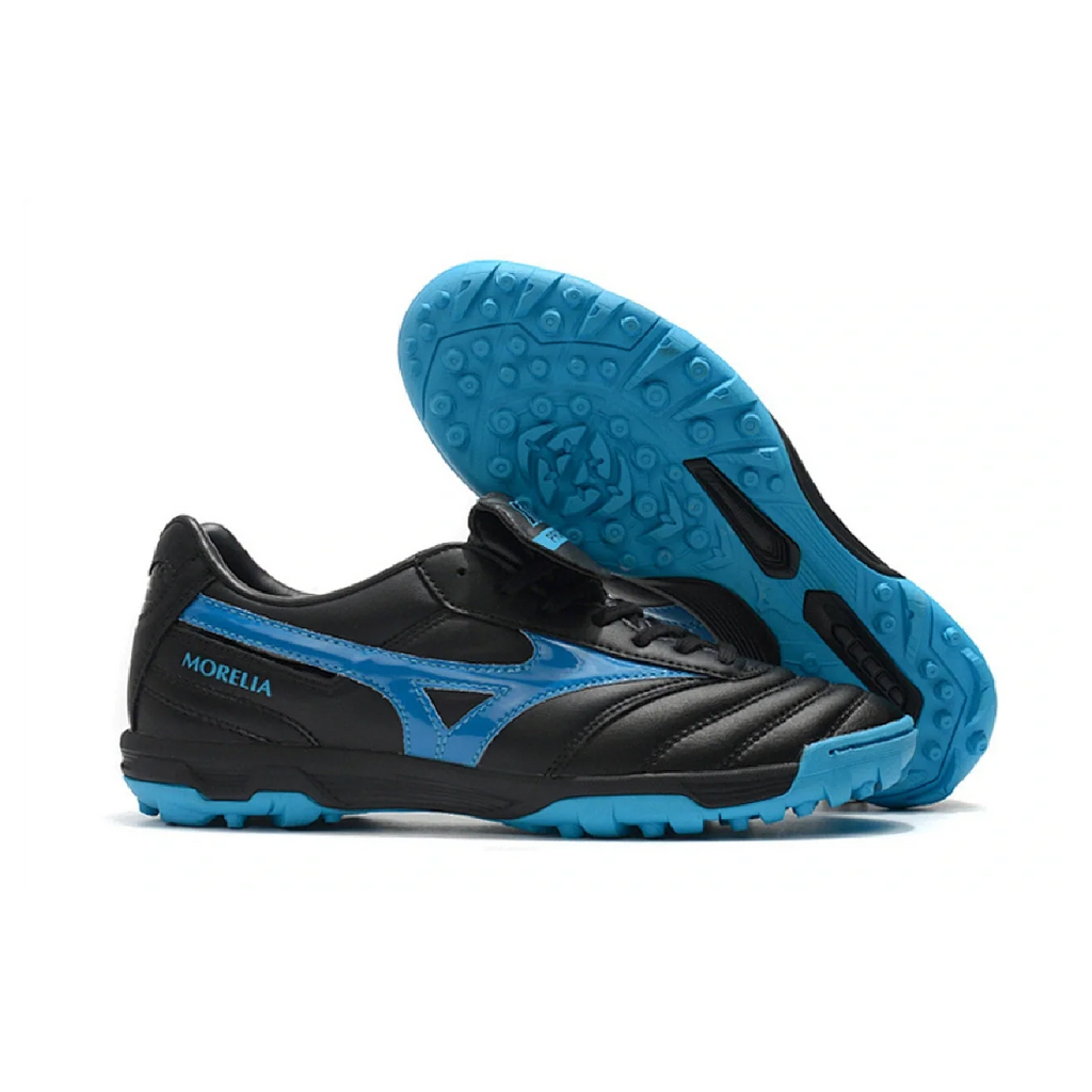 Mizuno Morelia Sala Classic Black and Blue TF