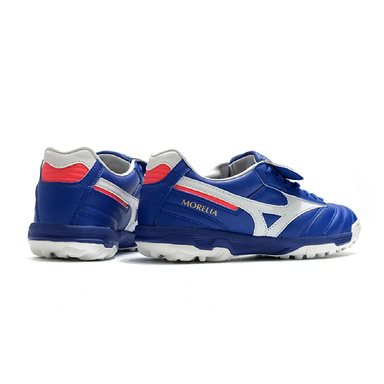 Mizuno Morelia Sala Classic Blue White and Red TF
