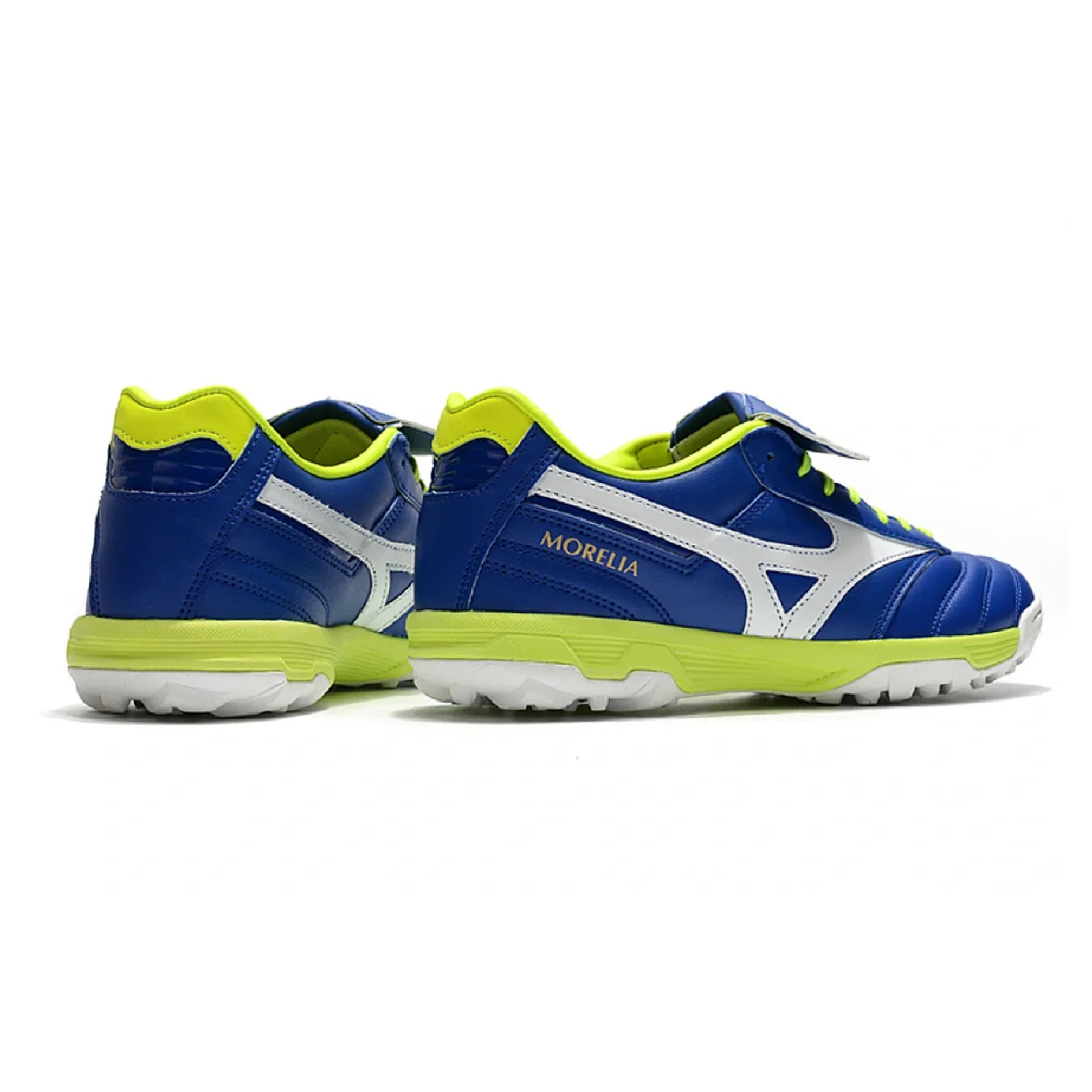 Mizuno Morelia Sala Classic Blue White and Green TF