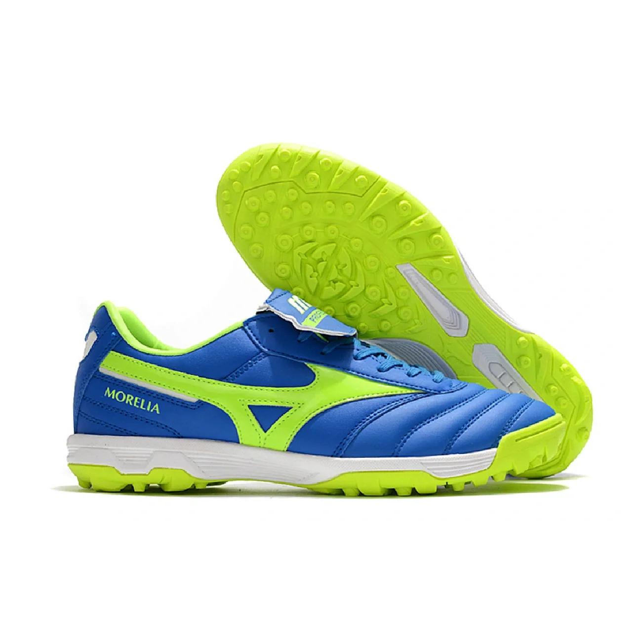 Mizuno Morelia Sala Classic Blue and Green TF