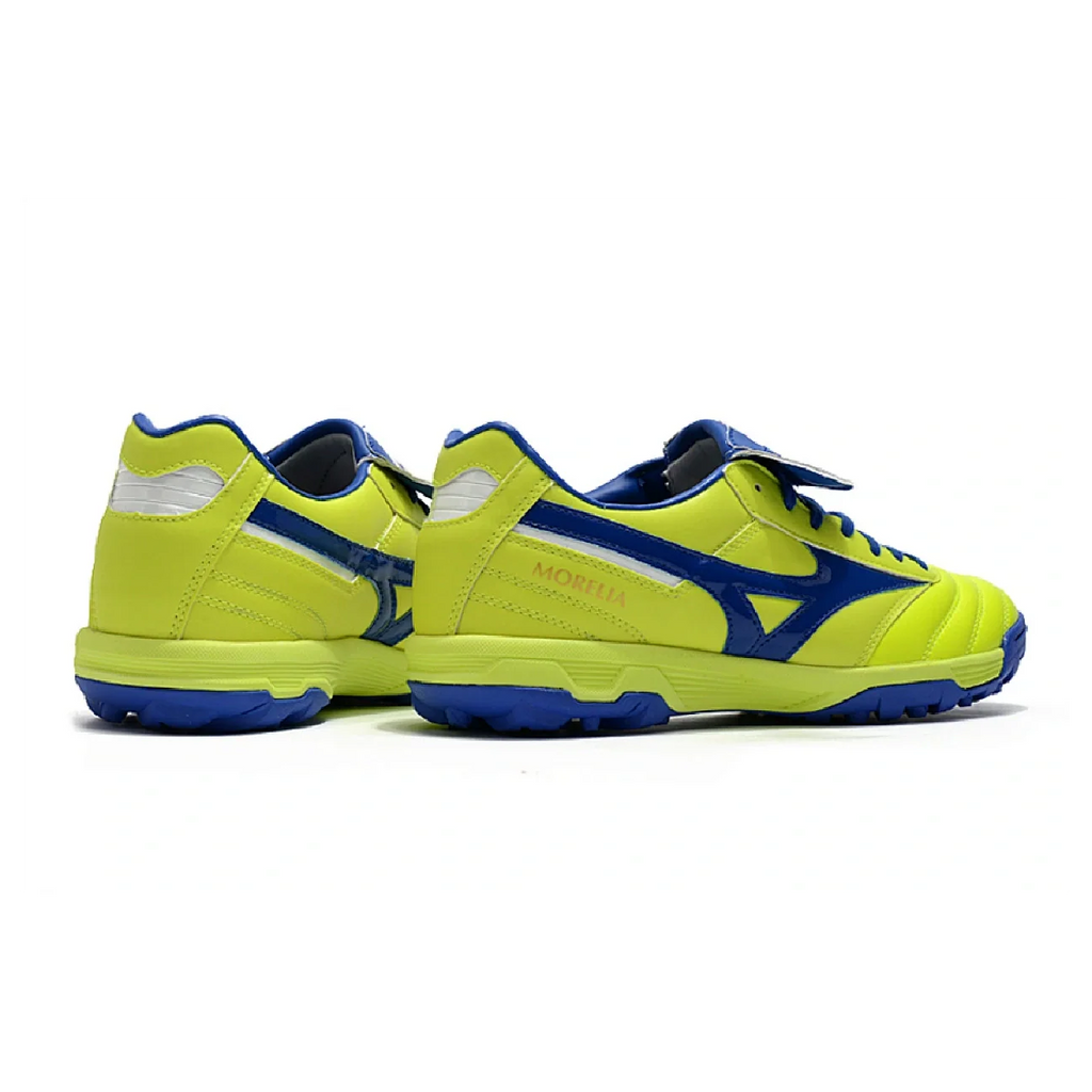 Mizuno Morelia Sala Classic Neon Green and Blue TF