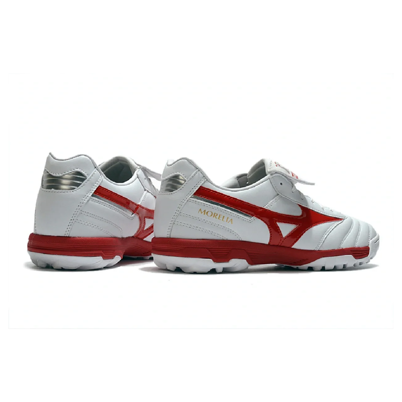 Mizuno Morelia Sala Classic White and Red TF