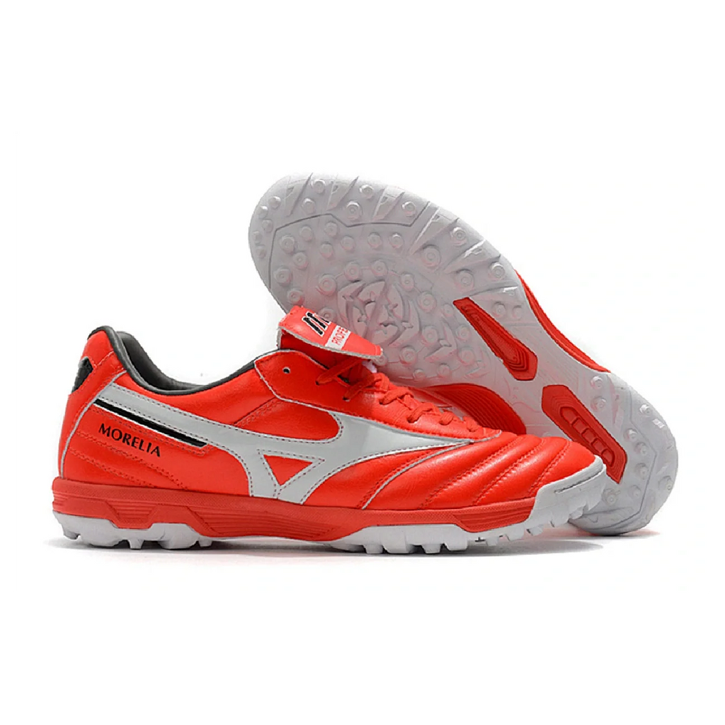 Mizuno Morelia Sala Classic Red and White TF