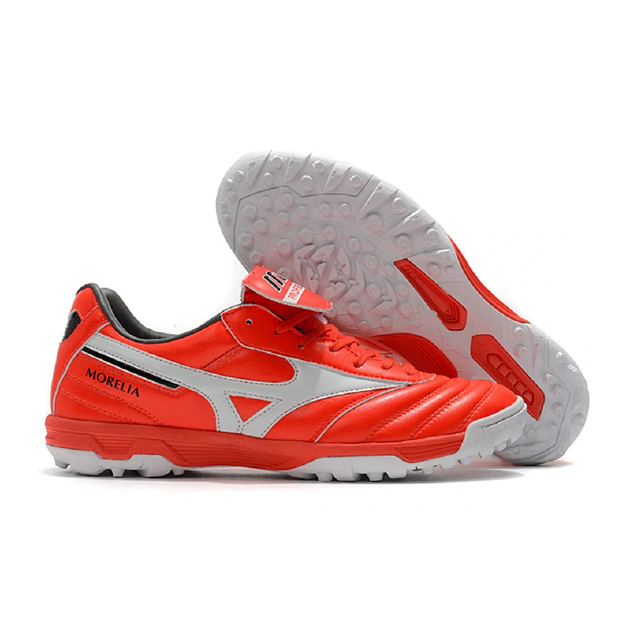 Mizuno Morelia Sala Classic Red and White TF