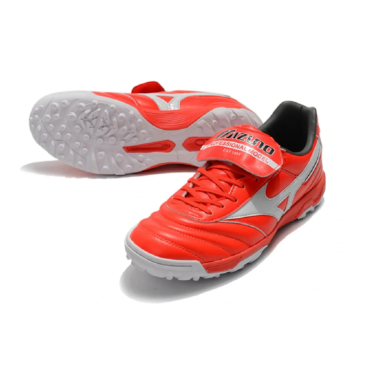 Mizuno Morelia Sala Classic Red and White TF