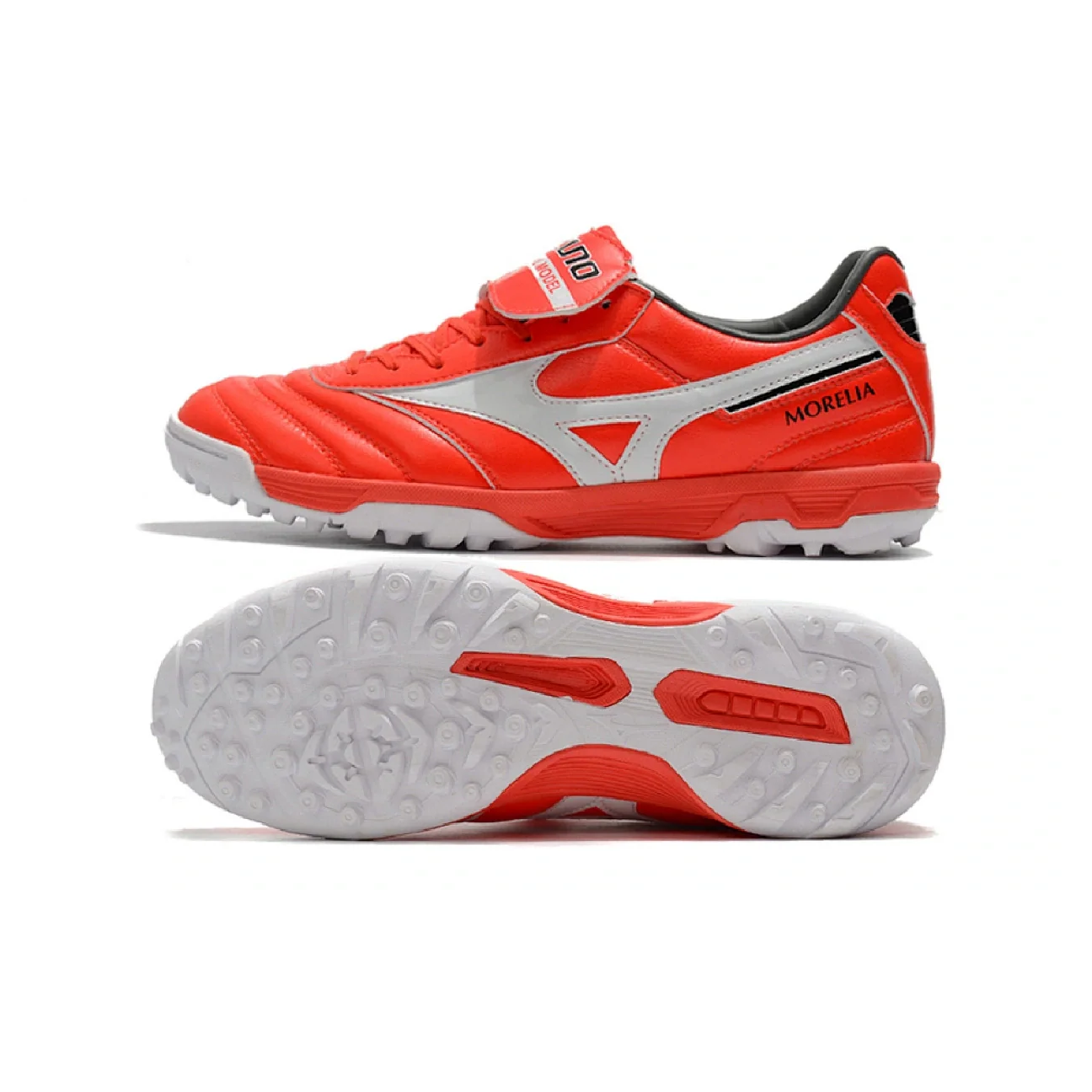 Mizuno Morelia Sala Classic Red and White TF