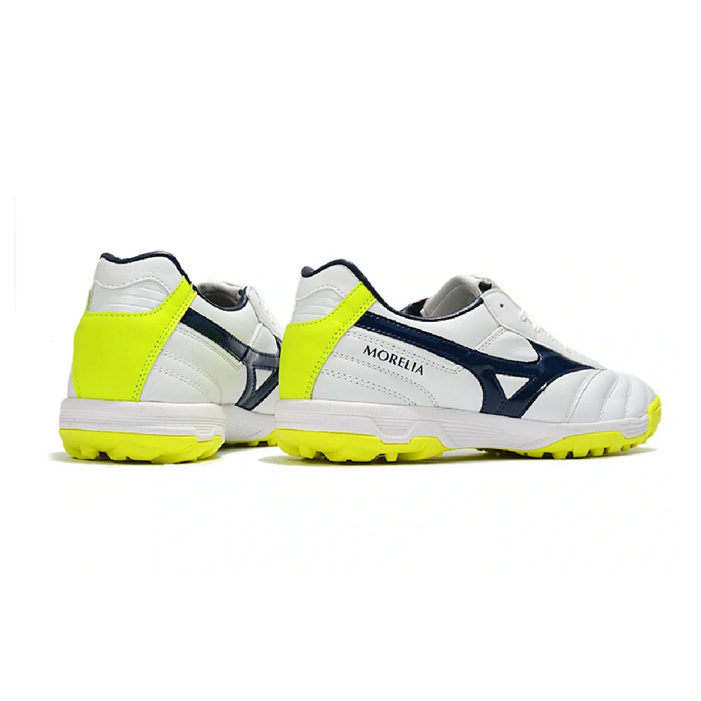 Mizuno Morelia Sala Classic White Green and Blue TF