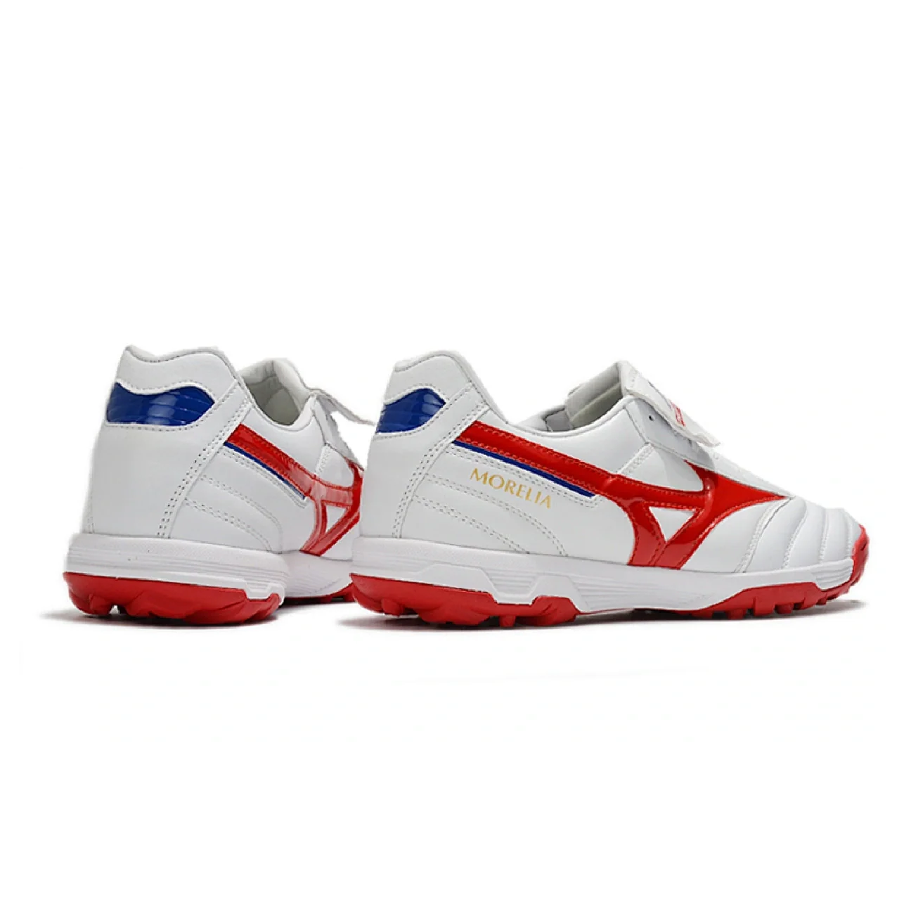 Mizuno Morelia Sala Classic White Red and Black TF