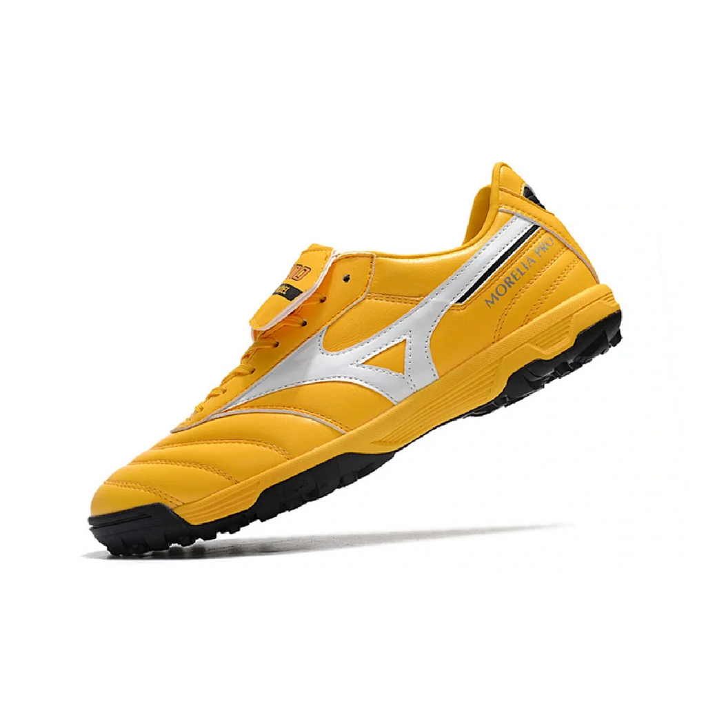 Mizuno Morelia Sala Classic Yellow White and Black TF