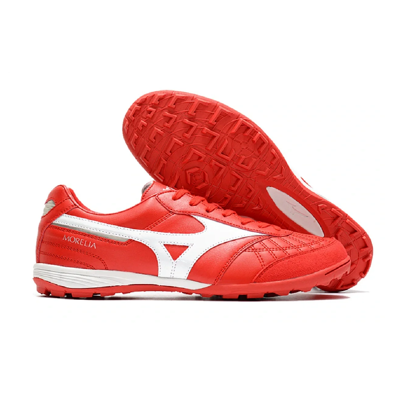 Mizuno Morelia Sala Red and White TF