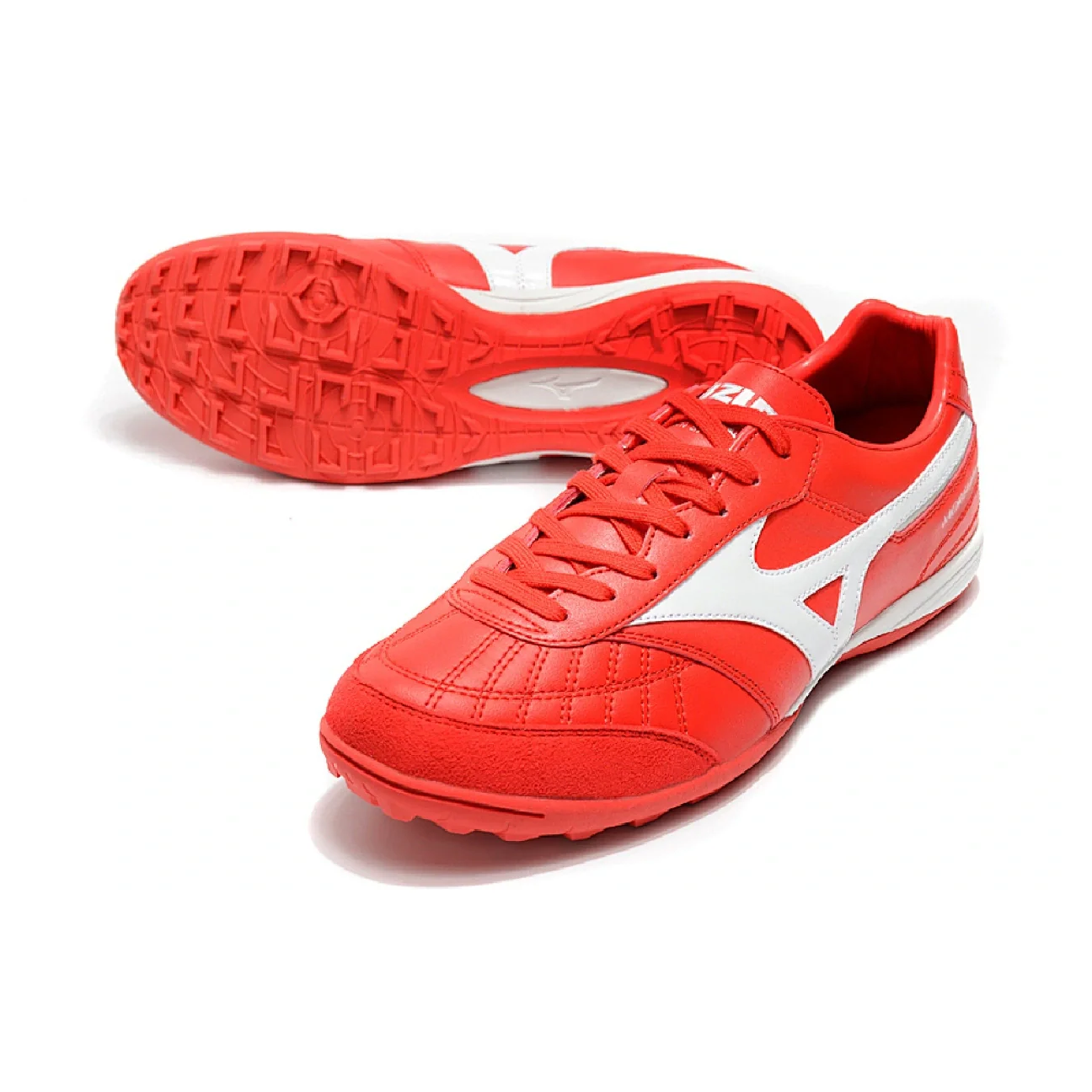 Mizuno Morelia Sala Red and White TF