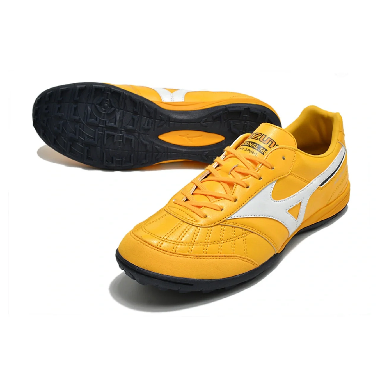 Mizuno Morelia Sala TF Yellow White and Black TF