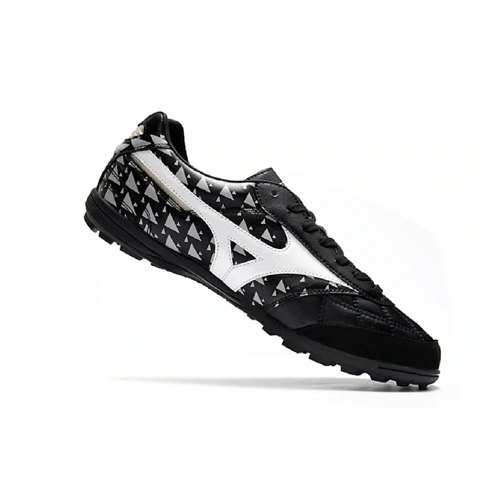 Mizuno Morelia Sala TF Black White and Gray