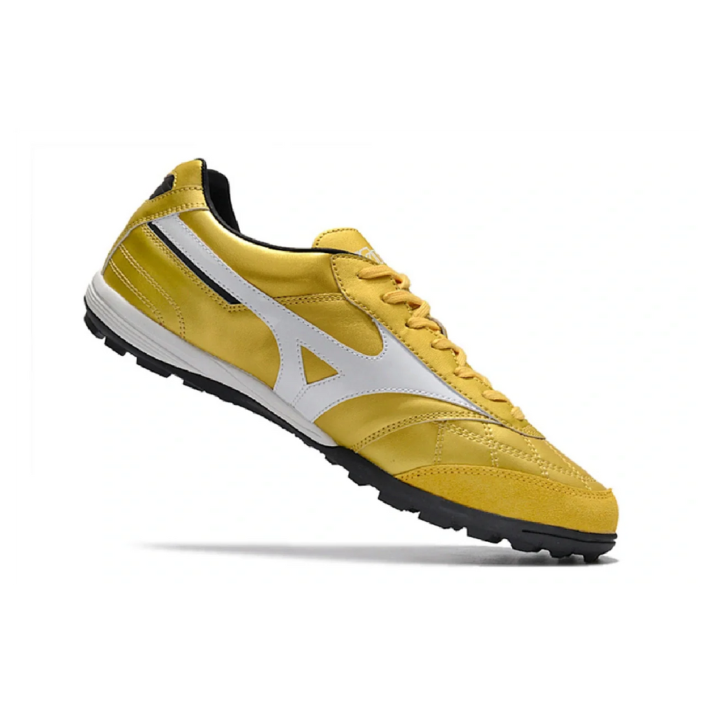 Mizuno Morelia Sala TF Golden and White