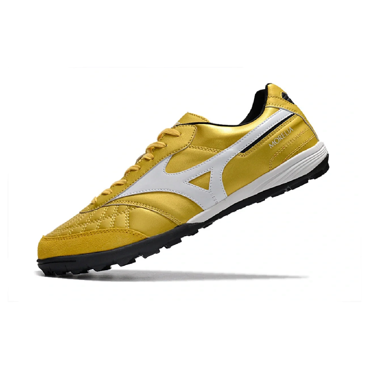 Mizuno Morelia Sala TF Golden and White