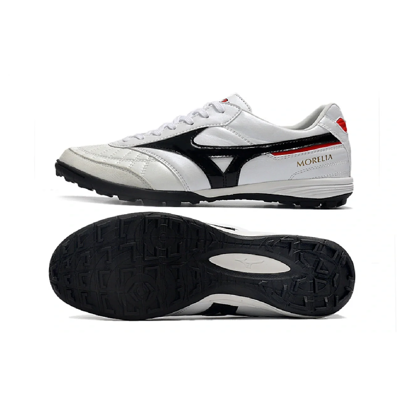 Mizuno Morelia Sala White and Black TF