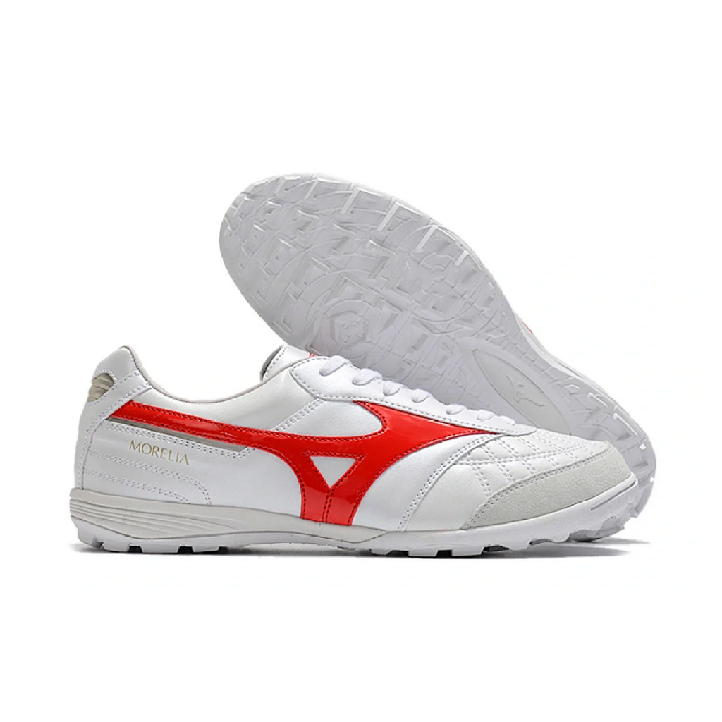 Mizuno Morelia Sala White and Red TF