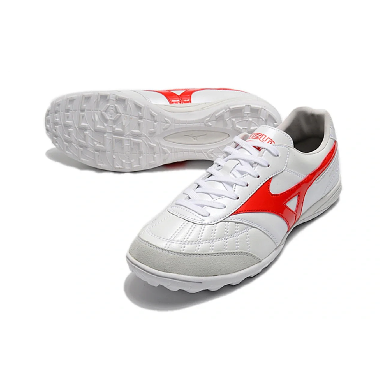 Mizuno Morelia Sala White and Red TF