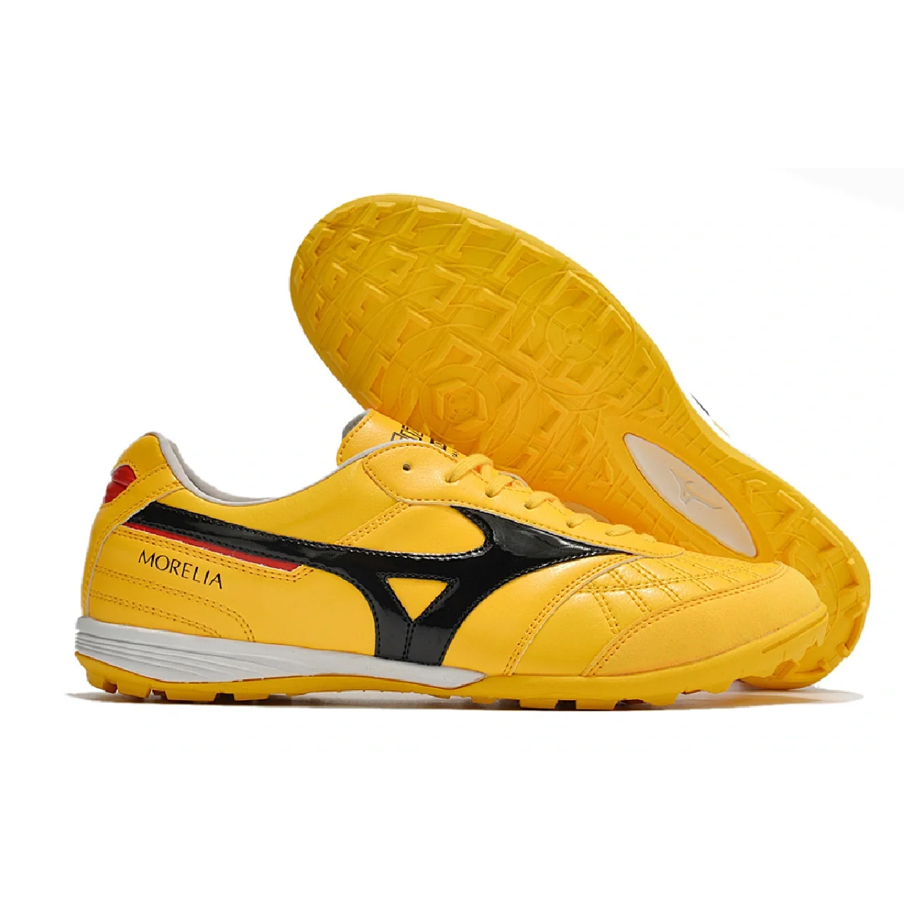 Mizuno Morelia Sala Yellow Black and Red TF