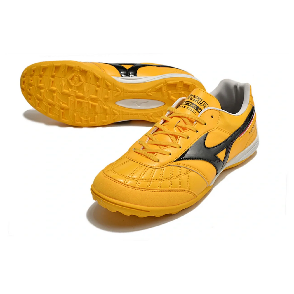 Mizuno Morelia Sala Yellow Black and Red TF