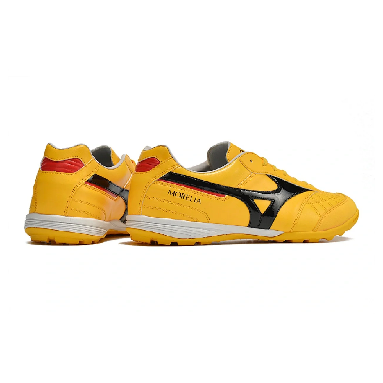 Mizuno Morelia Sala Yellow Black and Red TF