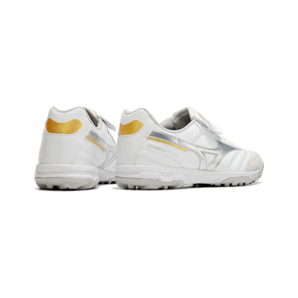 Mizuno Morelia TF White and Silver