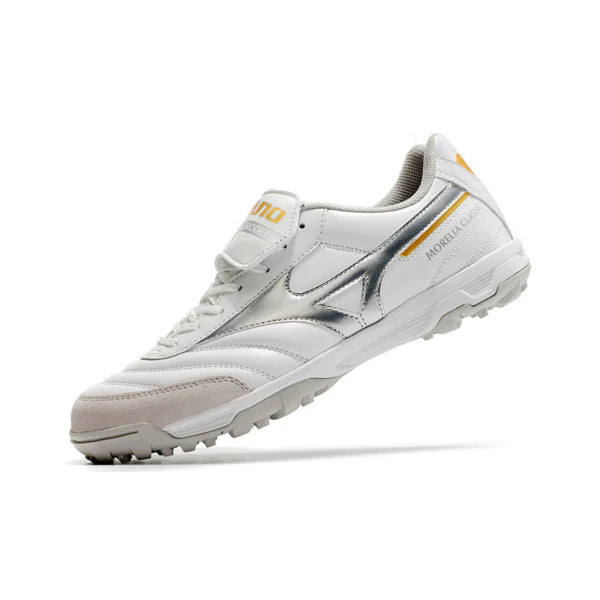 Mizuno Morelia TF White and Silver