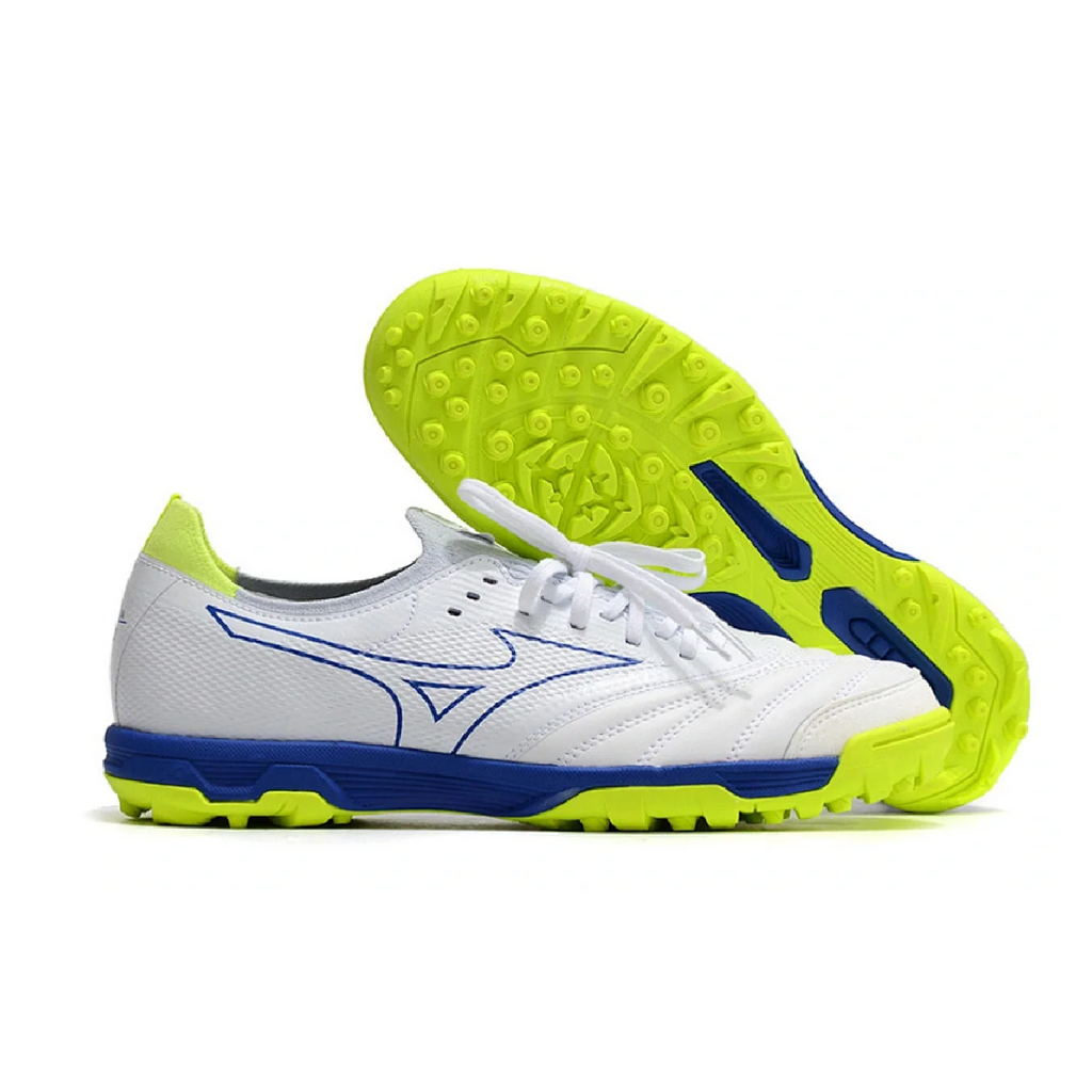 Mizuno Neo Sala TF White Yellow and Blue