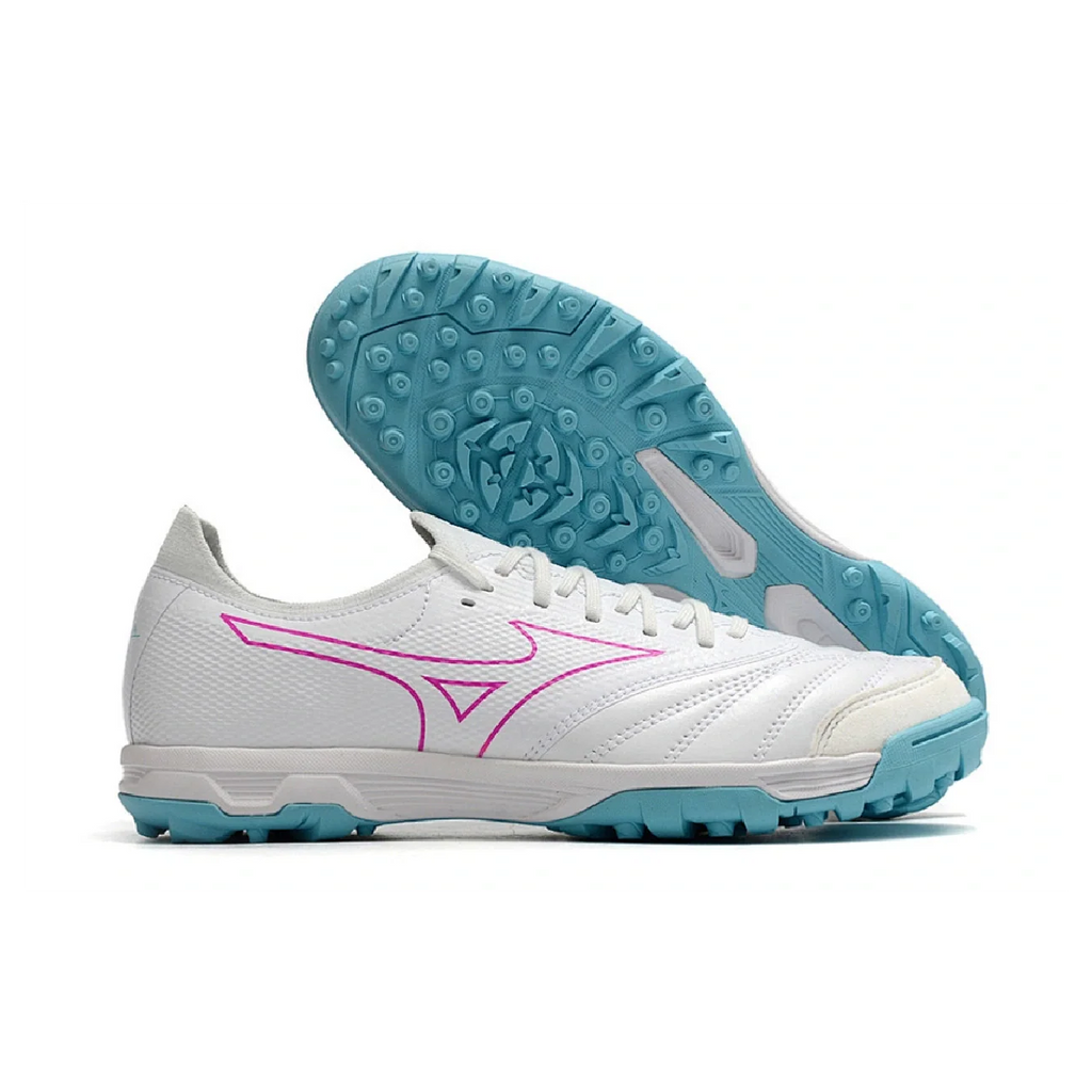 Mizuno Neo Sala White and Light Blue TF