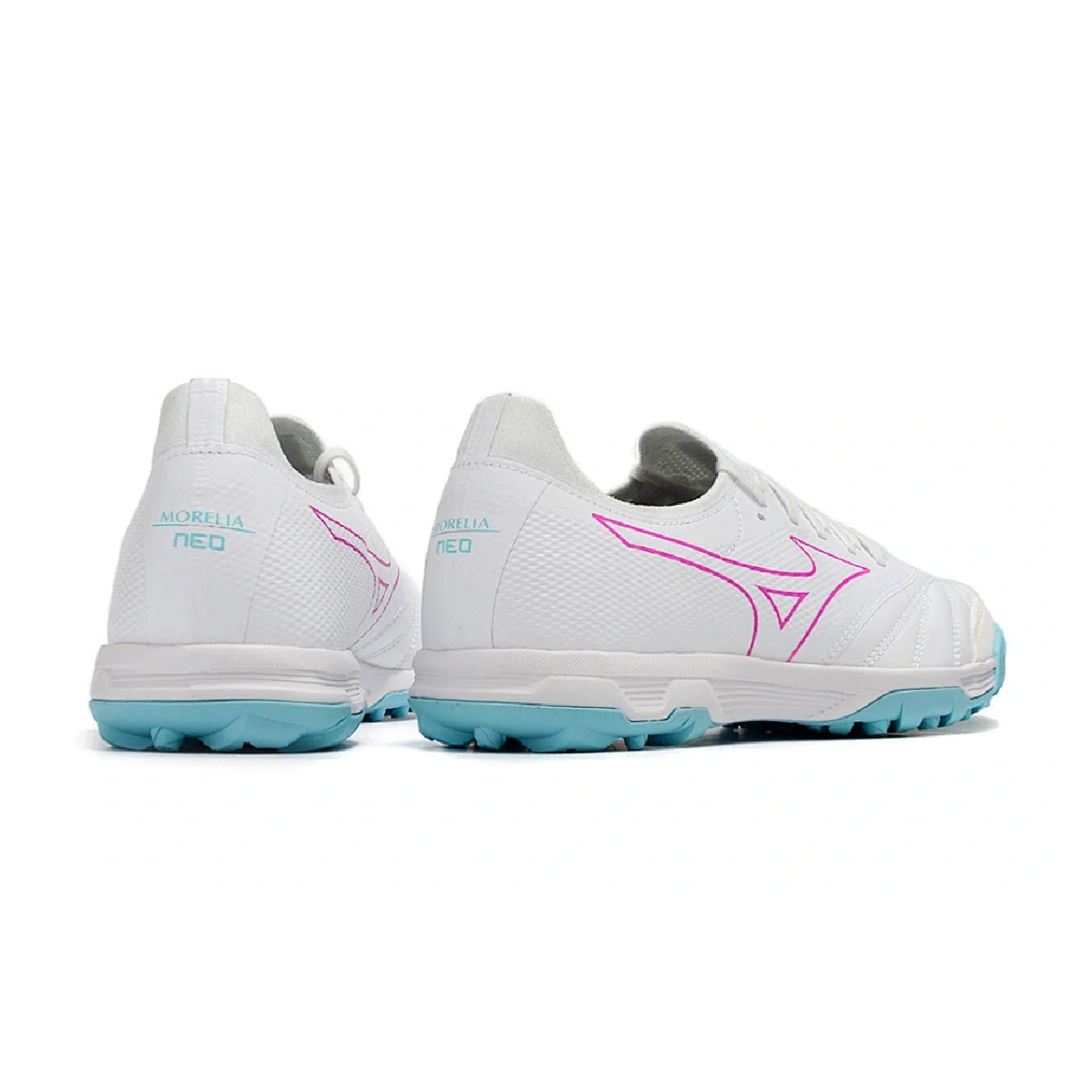 Mizuno Neo Sala White and Light Blue TF