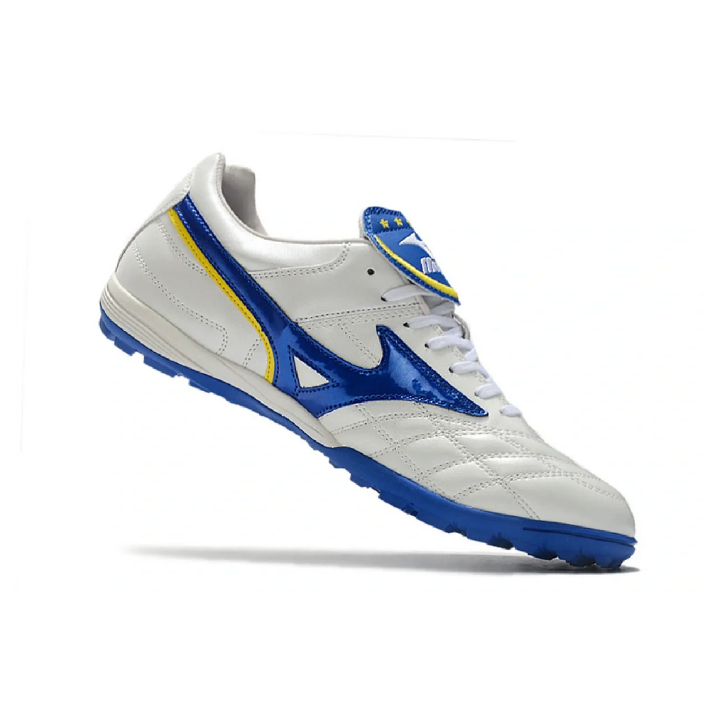 Mizuno Wave Cup White and Blue TF