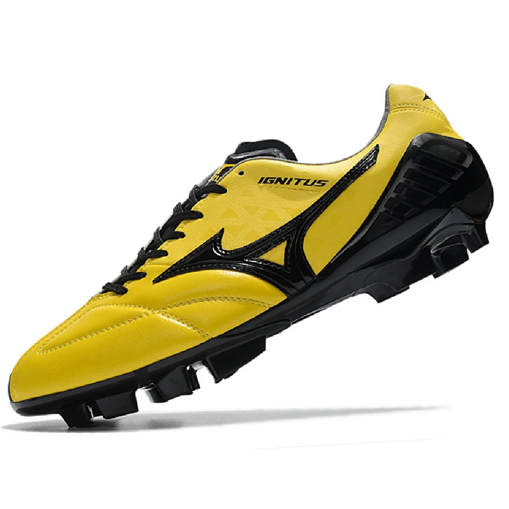 Mizuno Wave Ignitus 4 Archive Pack Black and Yellow FG