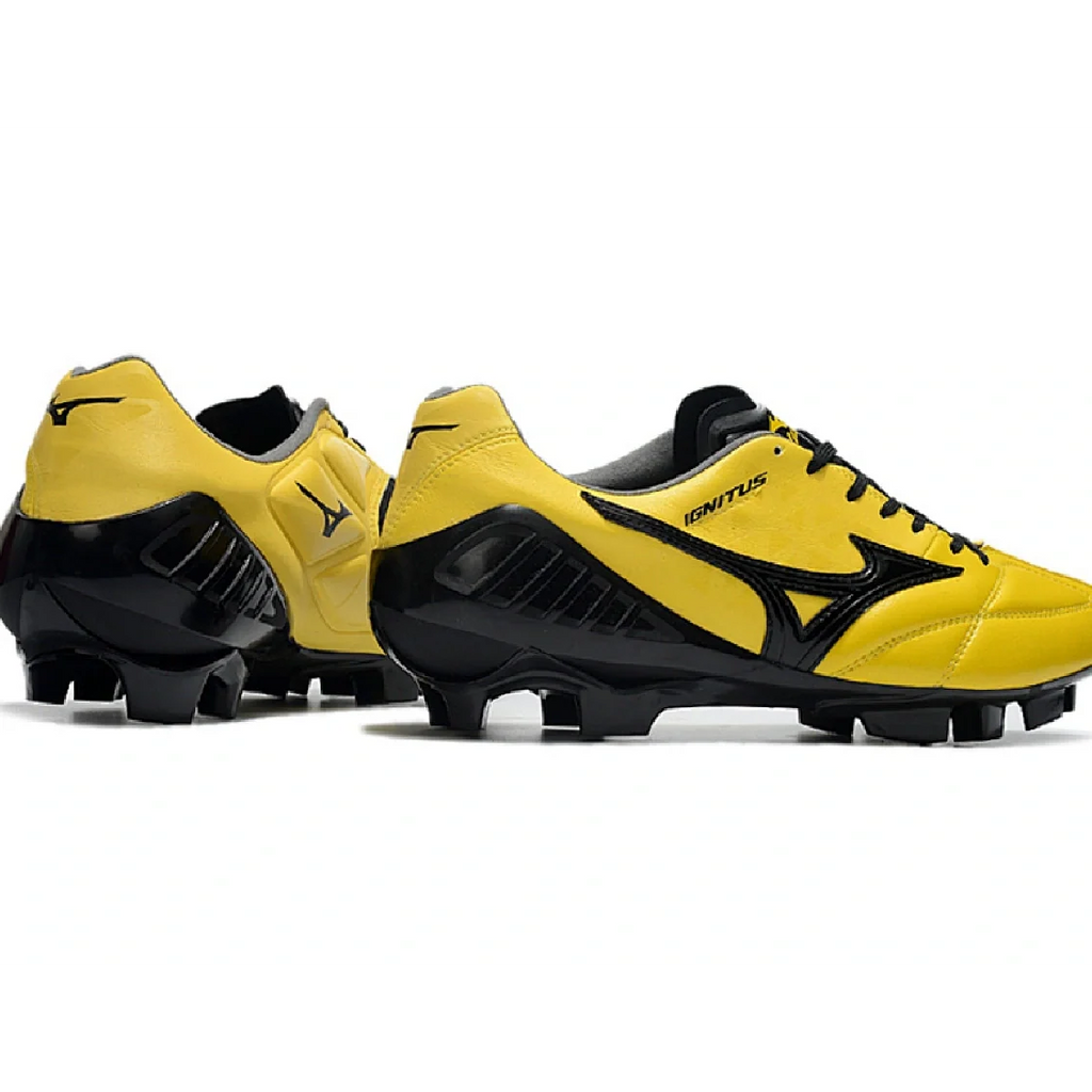 Mizuno Wave Ignitus 4 Archive Pack Black and Yellow FG