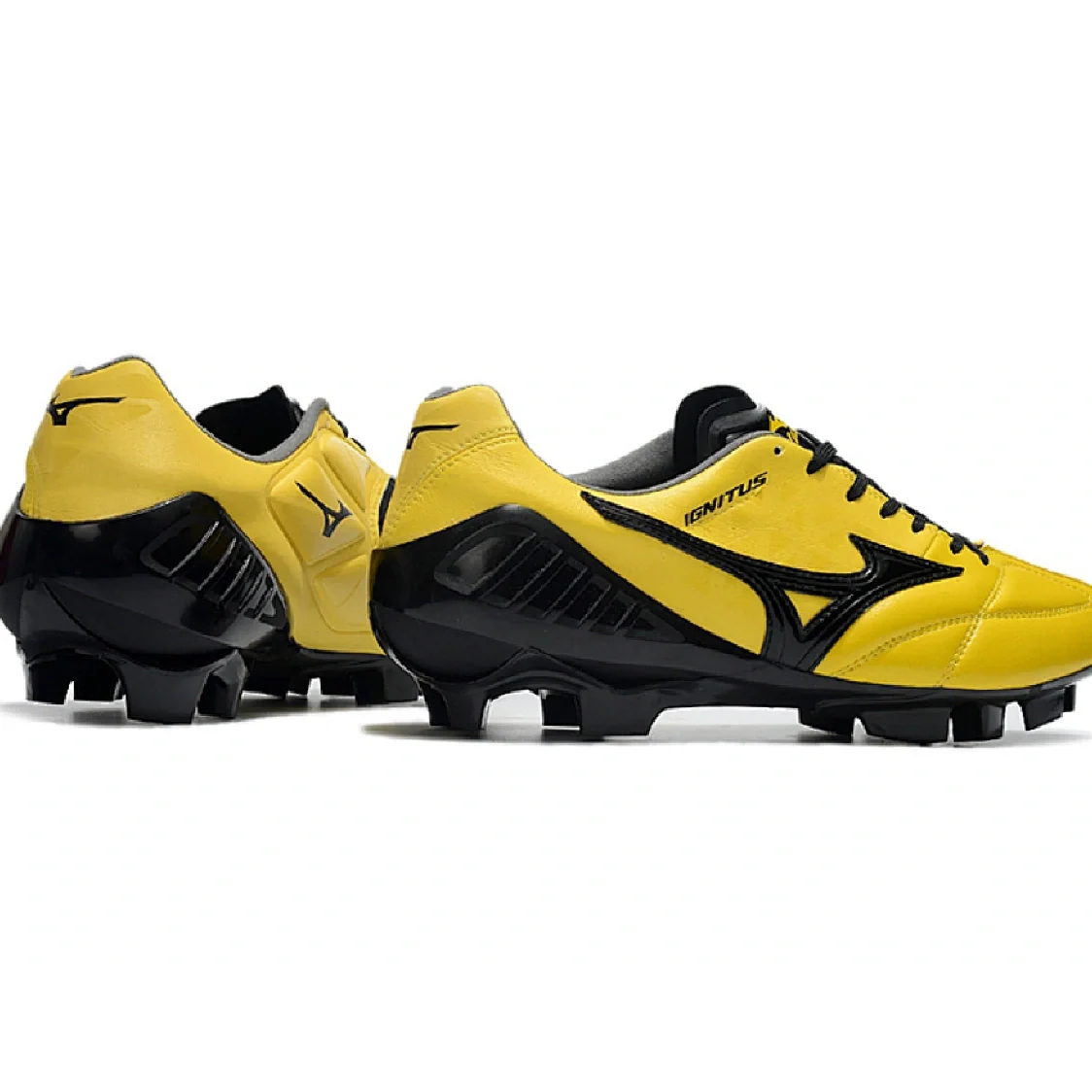 Mizuno Wave Ignitus 4 Archive Pack Black and Yellow FG