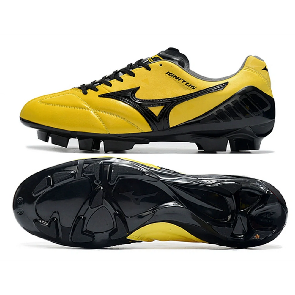 Mizuno Wave Ignitus 4 Archive Pack Black and Yellow FG
